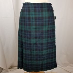 Fletcher Jones wool kilt.